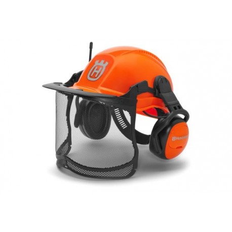 Kask leśny Functional, z radiem FM