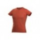 T-shirt Xplorer, damski, pomarańczowy