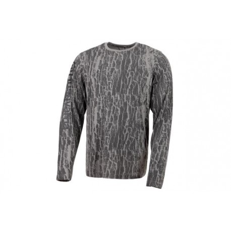 T-shirt z długim rękawem Xplorer,unisex, szara kora
